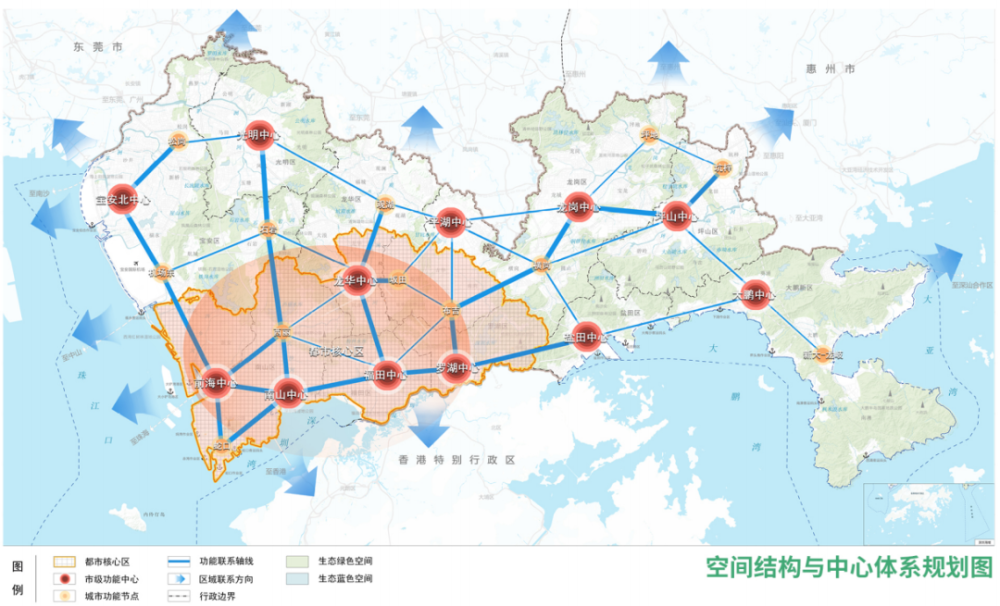 深圳地图最新，探索城市的脉络与发展轨迹